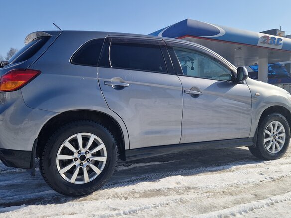 2014 Mitsubishi ASX I Рестайлинг, серый, 1350000 рублей - вид 14