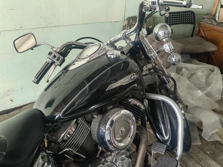2007 Yamaha XVS1100, чёрный, 450000 рублей, вид 4