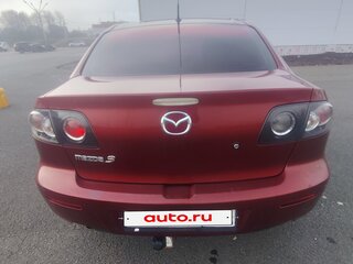 2008 Mazda 3 I (BK) Рестайлинг, красный, 835000 рублей, вид 4