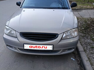2008 Hyundai Accent ТагАЗ II, бежевый, 570000 рублей, вид 1