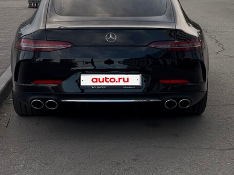 2021 Mercedes-Benz AMG GT 4-Door Coupe 43 I, чёрный, 7570000 рублей, вид 5