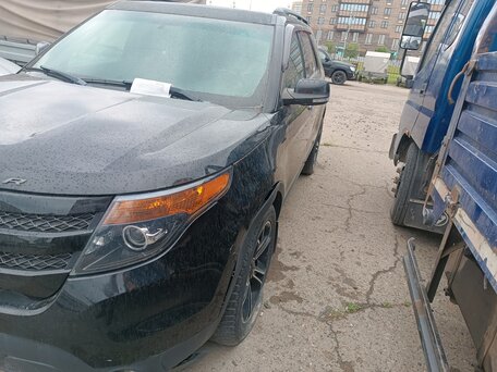 2015 Ford Explorer Sport V, чёрный, 1390000 рублей, вид 4