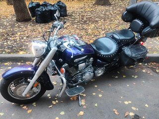 2003 Yamaha XV 1600 Road Star, фиолетовый, 530000 рублей, вид 2