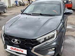 2024 Lada (ВАЗ) Vesta SW Cross I Рестайлинг (NG), серый, 1750000 рублей, вид 2