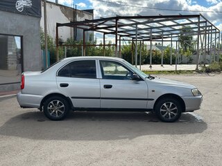 2008 Hyundai Accent ТагАЗ II, серебристый, 250000 рублей, вид 4