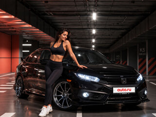 2019 Honda Civic X, чёрный, 1899999 рублей, вид 1