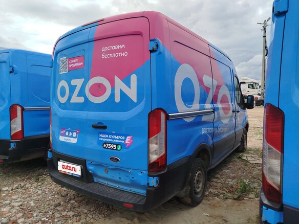 2021 Ford Transit, синий, 2346000 рублей - вид 2