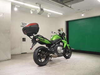 2008 Kawasaki ER-6N, зелёный, 395000 рублей, вид 5