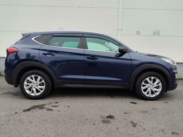 2019 Hyundai Tucson III Рестайлинг, синий - вид 6