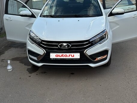 2024 Lada (ВАЗ) Vesta I Рестайлинг (NG), белый, 1470000 рублей, вид 1