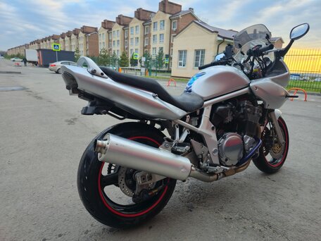 2003 Suzuki Bandit 1200, серебристый, 349000 рублей, вид 4