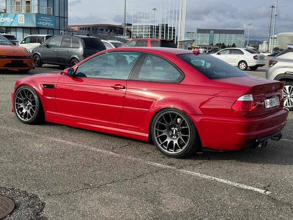 2003 BMW M3 III (E46), красный - вид 8