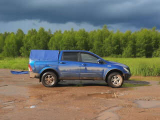 2006 SsangYong Actyon Sports I, синий, 645000 рублей, вид 1