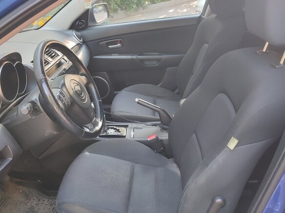 2006 Mazda 3 I (BK) Рестайлинг, синий, 420000 рублей - вид 5