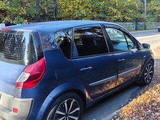 2008 Renault Scenic Grand II Рестайлинг, синий, 585000 рублей, вид 3
