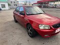2006 Hyundai Accent ТагАЗ II, красный, 185000 рублей - вид 1