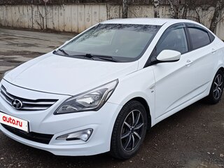 2016 Hyundai Solaris I Рестайлинг, белый, 1000000 рублей, вид 1