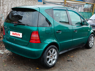 1998 Mercedes-Benz A-Класс 140 I (W168), зелёный, 150000 рублей, вид 4