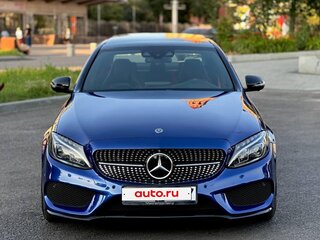 2015 Mercedes-Benz C-Класс AMG 450 AMG IV (W205), синий, 2990000 рублей, вид 4