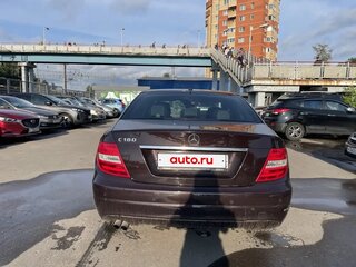 2011 Mercedes-Benz C-Класс 180 BlueEFFICIENCY III (W204) Рестайлинг, коричневый, 1500000 рублей, вид 4