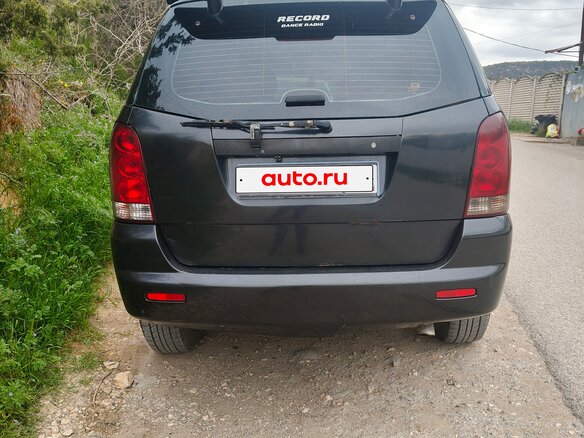 2009 SsangYong Rexton II, чёрный, 750000 рублей - вид 1