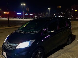 2012 Honda Freed I Рестайлинг, чёрный, 1050000 рублей, вид 1