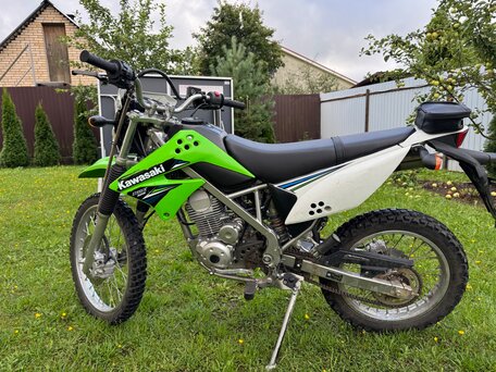 2014 Kawasaki KLX 125, зелёный, 325000 рублей, вид 1