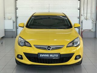 2014 Opel Astra GTC J Рестайлинг, жёлтый, 949000 рублей, вид 2