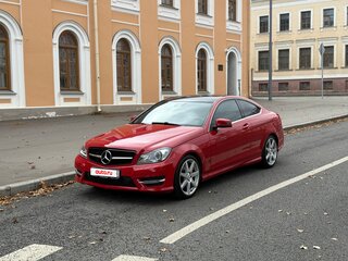 2013 Mercedes-Benz C-Класс 180 III (W204) Рестайлинг, красный, 1310000 рублей, вид 2