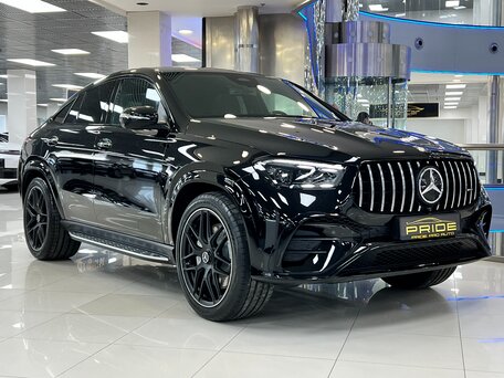 2026 Mercedes-Benz GLE Coupe AMG 53 AMG II (C167) Рестайлинг, чёрный, 18000000 рублей, вид 3