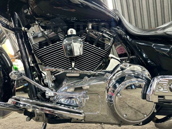 2009 Harley-Davidson Road King, чёрный, 990000 рублей - вид 34