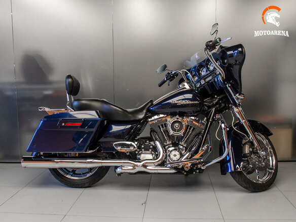 2012 Harley-Davidson Street Glide, синий, 1023463 рублей - вид 1