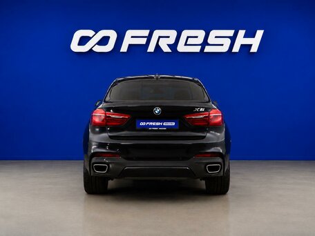 2019 BMW X6 30d II (F16), чёрный, 4849654 рублей, вид 4