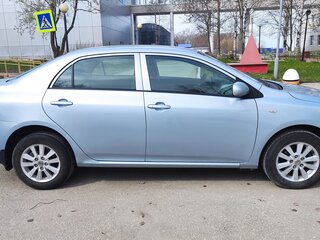 2007 Toyota Corolla X (E140, E150), голубой, 600000 рублей, вид 4