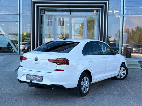 2020 Volkswagen Polo VI, белый - вид 5