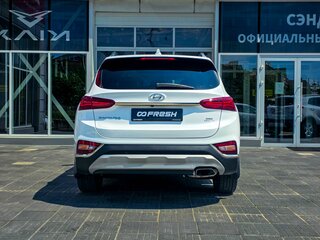 2020 Hyundai Santa Fe IV, белый, 3300000 рублей, вид 4