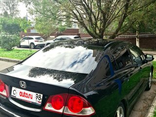 2007 Honda Civic VIII, чёрный, 495000 рублей, вид 4