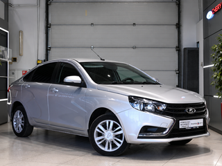 2017 Lada (ВАЗ) Vesta I, серебристый, 695000 рублей, вид 1