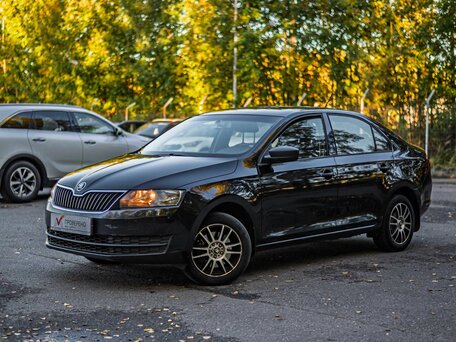 2014 Skoda Rapid I, чёрный, 810000 рублей, вид 1
