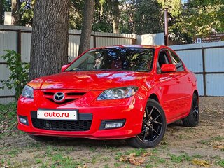 2008 Mazda 3 I (BK) Рестайлинг, красный, 760000 рублей, вид 1