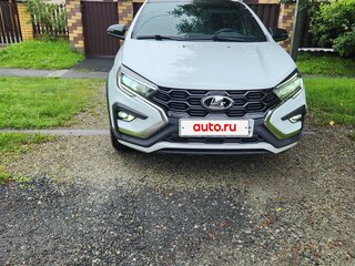 2024 Lada (ВАЗ) Vesta Cross I Рестайлинг (NG), белый, 1850000 рублей, вид 4