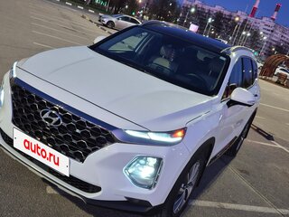 2020 Hyundai Santa Fe IV, белый, 3050000 рублей, вид 4