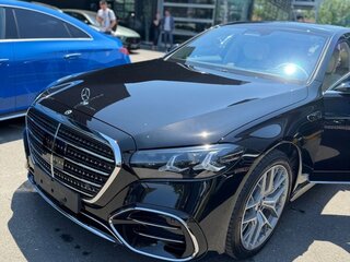 2026 Mercedes-Benz S-Класс 500 Long 4MATIC VII (W223) Рестайлинг, чёрный, 24900000 рублей, вид 2