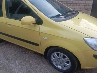 2008 Hyundai Getz I Рестайлинг, жёлтый, 455000 рублей, вид 2