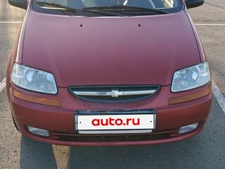 2004 Chevrolet Aveo I, пурпурный, 310000 рублей, вид 2