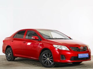 2013 Toyota Corolla X (E140, E150) Рестайлинг, красный, 1429000 рублей, вид 1