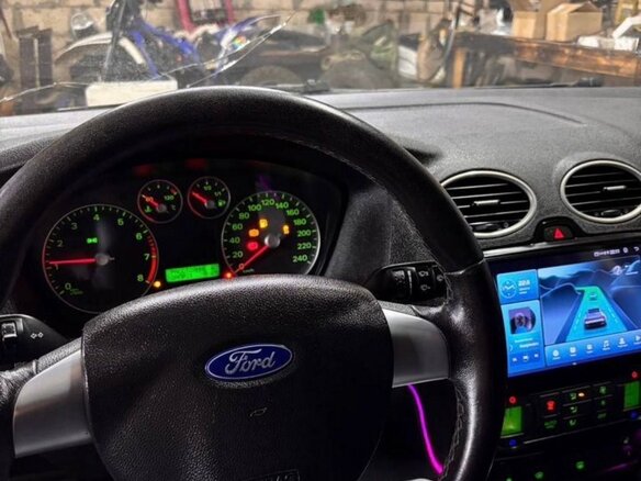 2007 Ford Focus II, голубой, 390000 рублей - вид 8