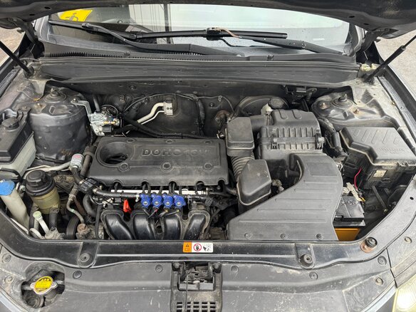 2011 Hyundai Santa Fe II Рестайлинг, серый - вид 20