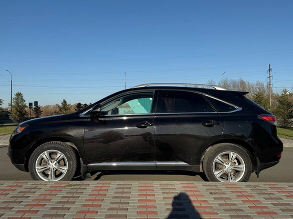 2012 Lexus RX 350 III Рестайлинг, чёрный, 2780000 рублей - вид 7