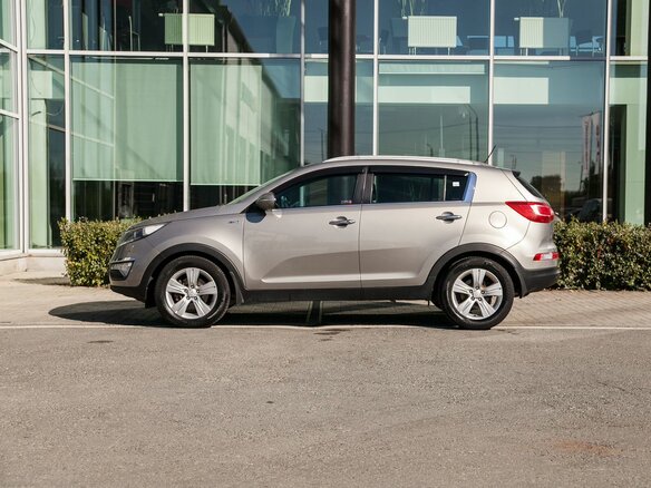 2013 Kia Sportage III, серебристый - вид 6